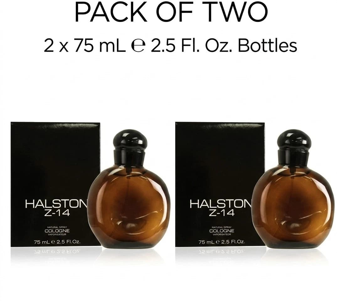 2 x HALSTON Z-14 2.5 COLOGNE SPRAY with retail box