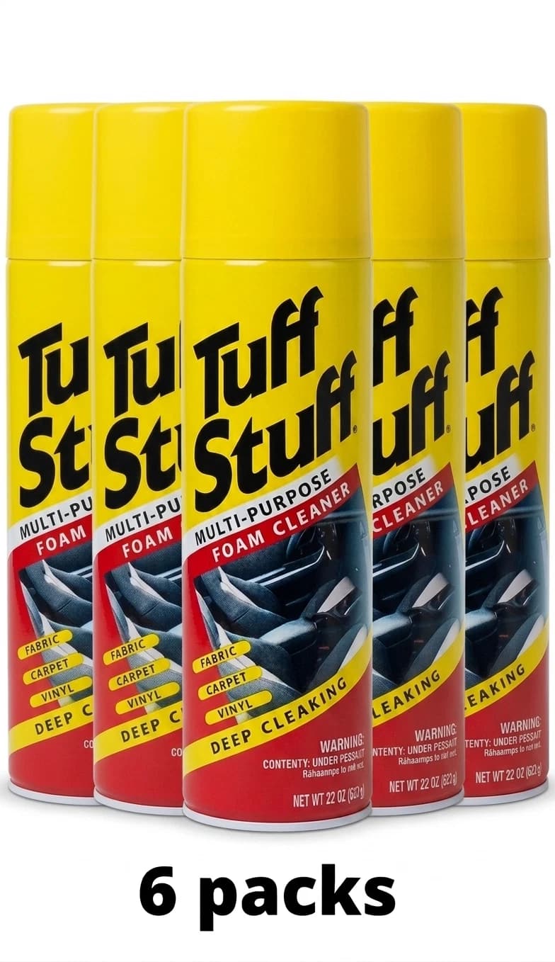 Tuff Stuff Multi Purpose Foam Cleaner 22 oz Spray ( 6 Pack)